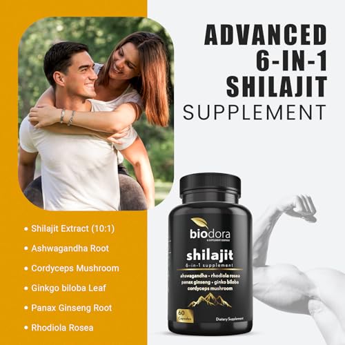6-in-1 Shilajit Supplement