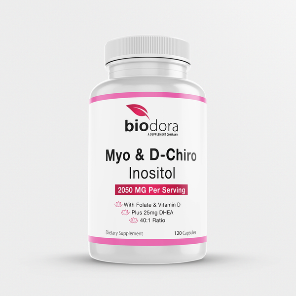 Myo & D-Chiro Inositol with Folate – Biodora LLC